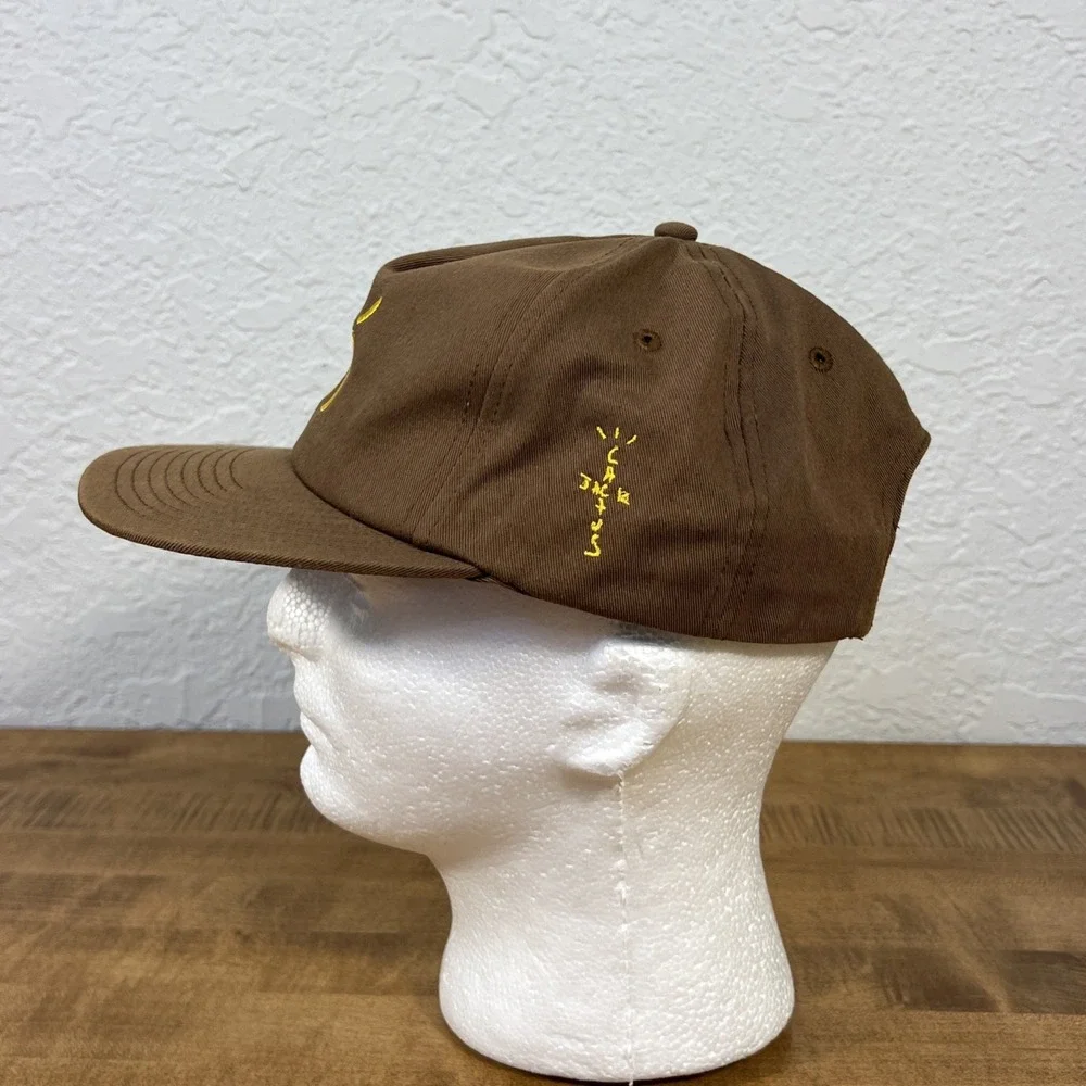 Travis Scott x McDonalds Arches Cactus Jack Black/Red & Brown SnapBack Hat Lot